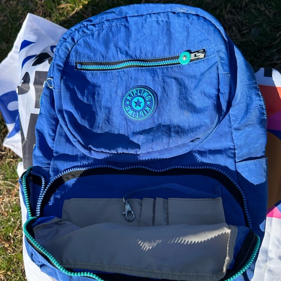 Kipling Blue Backpack - Picture 2 of 6